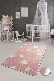 Conceptum Alfombra Stars - Pink 140 x 190 cm